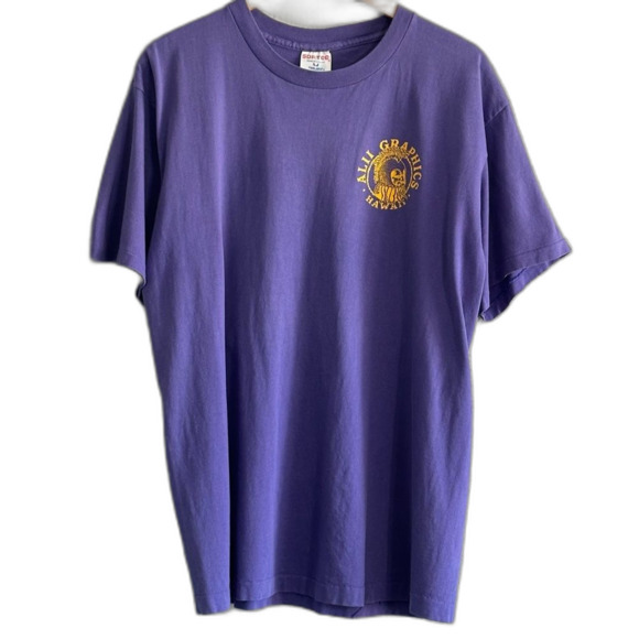 Vintage IMUA Screen Print Graphic Shirt Men’s XL SofTee Single Stitch Hawaii USA - Picture 3 of 6